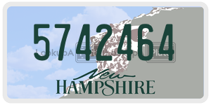5742464  license plate in NH