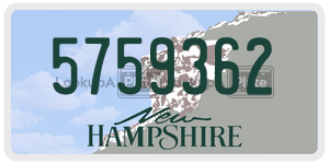 5759362  license plate in NH
