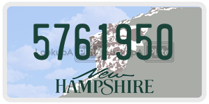 5761950  license plate in NH