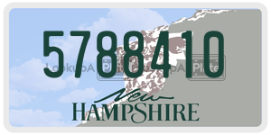 5788410  license plate in NH