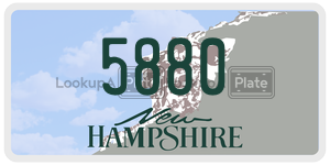 5880  license plate in NH