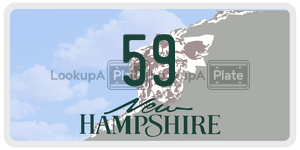 59  license plate in NH