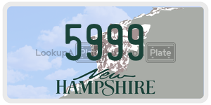5999  license plate in NH