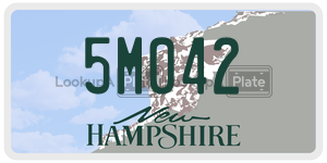 5M042  license plate in NH