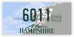 6011  license plate in NH