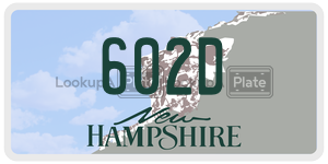 602D  license plate in NH