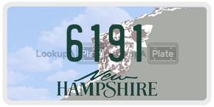 6191  license plate in NH