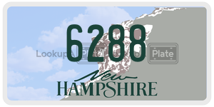 6288  license plate in NH