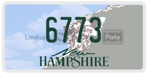 6773  license plate in NH