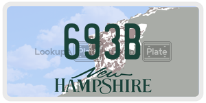 693B  license plate in NH