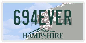 694EVER  license plate in NH