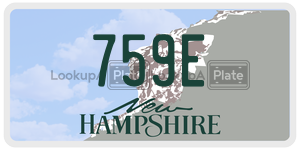 759E  license plate in NH