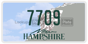 7709  license plate in NH