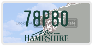 78P80  license plate in NH