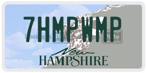 7HMPWMP  license plate in NH