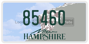 85460  license plate in NH