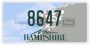 8647  license plate in NH
