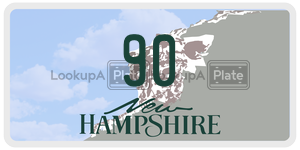 90  license plate in NH