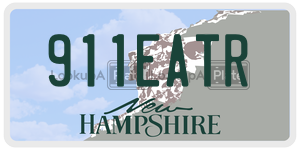 911EATR  license plate in NH