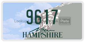 9617  license plate in NH