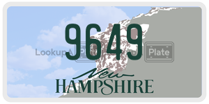 9649  license plate in NH