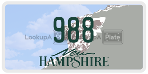 988  license plate in NH
