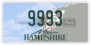 9993  license plate in NH