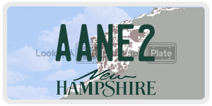 AANE2  license plate in NH