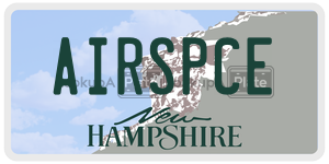 AIRSPCE  license plate in NH