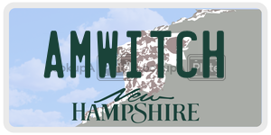 AMWITCH  license plate in NH