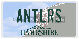 ANTLRS  license plate in NH