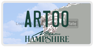 ARTOO  license plate in NH