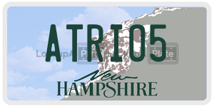 ATRIO5  license plate in NH