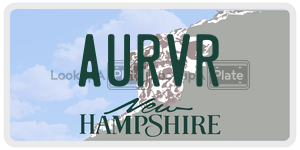 AURVR  license plate in NH