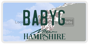 BABYG  license plate in NH