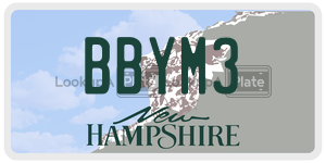 BBYM3  license plate in NH