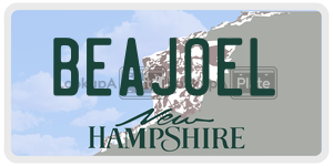 BEAJOEL  license plate in NH