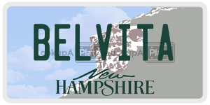 BELVITA  license plate in NH