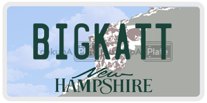 BIGKATT  license plate in NH