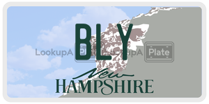 BLY  license plate in NH