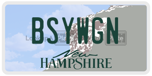 BSYWGN  license plate in NH