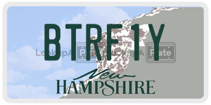 BTRF1Y  license plate in NH