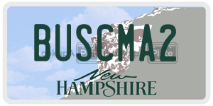 BUSCMA2  license plate in NH