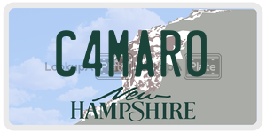 C4MARO  license plate in NH
