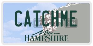 CATCHME  license plate in NH