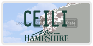 CEILI  license plate in NH