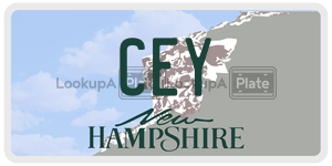 CEY  license plate in NH