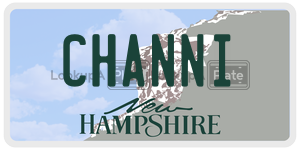 CHANNI  license plate in NH
