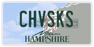 CHVSKS  license plate in NH