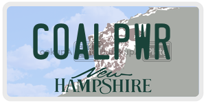 COALPWR  license plate in NH